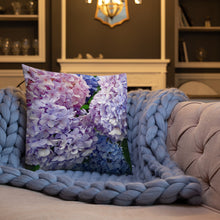 Load image into Gallery viewer, Hydrangea Premium Pillow