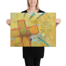 Load image into Gallery viewer, Let us hold fast Hebrews 10:23 Canvas