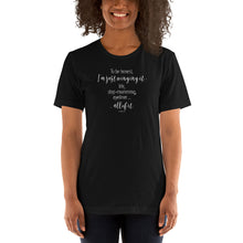Load image into Gallery viewer, To Be Honest, I'm just winging it! - Short-Sleeve Unisex T-Shirt - Funny Sayings Women's Shirt
