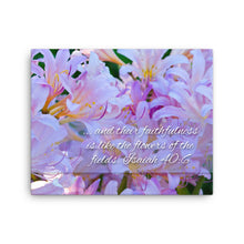 Load image into Gallery viewer, Lily Isaiah 40: 6 Canvas