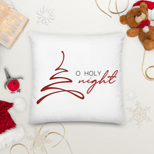 Load image into Gallery viewer, O Holy Night Premium Pillow