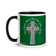 Load image into Gallery viewer, John 10:30 - The Father and I are One - Mug with Color Inside