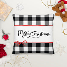 Load image into Gallery viewer, Buffalo Plaid Christmas Premium Pillow
