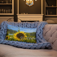 Load image into Gallery viewer, Grace Sunflower Premium Pillow