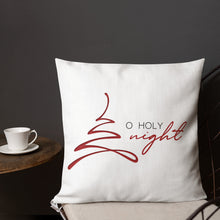Load image into Gallery viewer, O Holy Night Premium Pillow