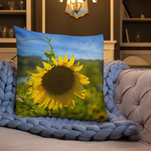 Load image into Gallery viewer, Sunflower Premium Pillow