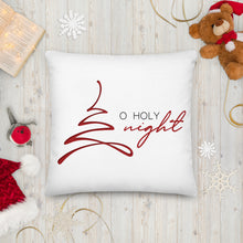 Load image into Gallery viewer, O Holy Night Premium Pillow