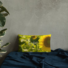 Load image into Gallery viewer, Hope Sunflower Premium Pillow