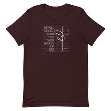Load image into Gallery viewer, Zephaniah 3:17 - Short-Sleeve Unisex T-Shirt