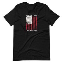 Load image into Gallery viewer, One Nation Under God, American pride shirt, Proud american shirt, Patriotic shirt, Freedom Shirt, American Flag Shirt, US flag shirt, Merica