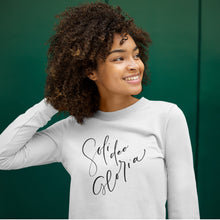 Load image into Gallery viewer, Soli Deo Gloria, Glory to God, Christian Mom shirt, Stepmom Shirt, Faith Based T-Shirt, Scripture Shirt, Bible Verse T Shirt, Church shirt