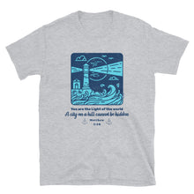 Load image into Gallery viewer, Lighthouse Shirt, Matthew 5 14, Lighthouse gifts, Be the Light T-Shirt, Church shirt, Be the light shirt, God T-Shirt, uplifting t-shirt