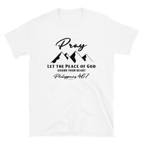 Pray Shirt, Pray On It, Pray Over It, Pray Through It, Christian Shirt, Religious Shirt, Gift For Mom, Philippians 4, Prayer shirt, Pray tee