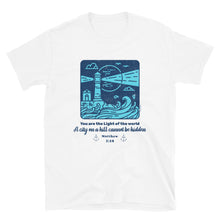 Load image into Gallery viewer, Lighthouse Shirt, Matthew 5 14, Lighthouse gifts, Be the Light T-Shirt, Church shirt, Be the light shirt, God T-Shirt, uplifting t-shirt