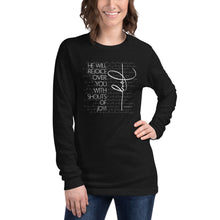 Load image into Gallery viewer, Zephaniah 3:17 - Unisex Long Sleeve Tee