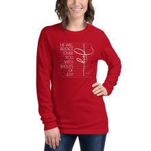 Load image into Gallery viewer, Zephaniah 3:17 - Unisex Long Sleeve Tee