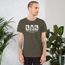 Load image into Gallery viewer, "Dad - The Toughest Job You'll Ever Love - Proverbs 22:6" Unisex t-shirt
