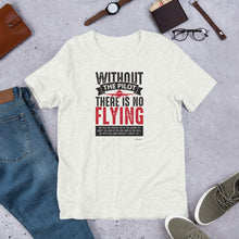 Load image into Gallery viewer, 1 Thessalonians 4:17 - Aviation Short-sleeve Unisex T-shirt