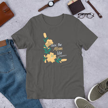 Load image into Gallery viewer, Living the Mom Life, Bella+Canvas 3001 Unisex t-shirt