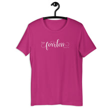Load image into Gallery viewer, Live Fearless Joshua 1:9 Short-Sleeve Unisex T-Shirt