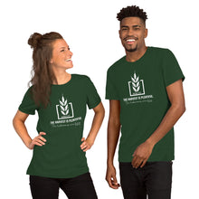 Load image into Gallery viewer, "Matthew 9:37 - The Harvest is plentiful." Unisex t-shirt