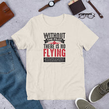 Load image into Gallery viewer, 1 Thessalonians 4:17 - Aviation Short-sleeve Unisex T-shirt