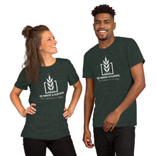 Load image into Gallery viewer, "Matthew 9:37 - The Harvest is plentiful." Unisex t-shirt