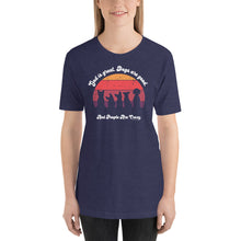 Load image into Gallery viewer, "God Is Great. Dogs are Good. And People Are Crazy." Bella + Canvas Unisex t-shirt