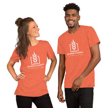 Load image into Gallery viewer, "Matthew 9:37 - The Harvest is plentiful." Unisex t-shirt