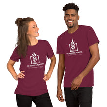 Load image into Gallery viewer, "Matthew 9:37 - The Harvest is plentiful." Unisex t-shirt