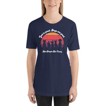 Load image into Gallery viewer, "God Is Great. Dogs are Good. And People Are Crazy." Bella + Canvas Unisex t-shirt