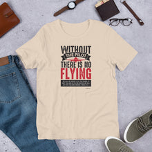 Load image into Gallery viewer, 1 Thessalonians 4:17 - Aviation Short-sleeve Unisex T-shirt