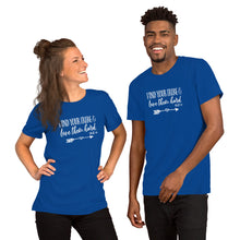 Load image into Gallery viewer, Find Your Tribe & Love Them Hard - Ruth 1:16 Unisex t-shirt