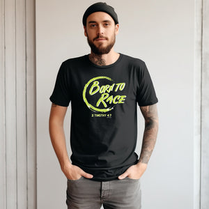 "Born to Race - 2 Timothy 4:7" Short-Sleeve Unisex T-Shirt