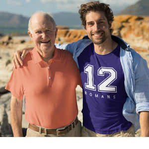 Man of God - Romans 12 - Sleeve Unisex T-Shirt