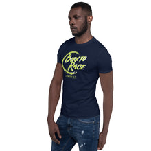 Load image into Gallery viewer, &quot;Born to Race - 2 Timothy 4:7&quot; Short-Sleeve Unisex T-Shirt
