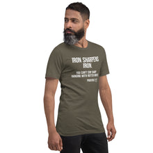 Load image into Gallery viewer, &quot;Psalm 27:17 Butter Knives Bella + Canvas Unisex t-shirt
