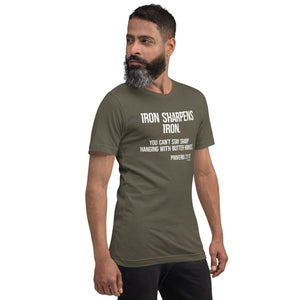 "Psalm 27:17 Butter Knives Bella + Canvas Unisex t-shirt
