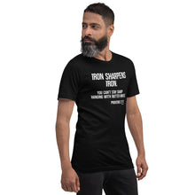 Load image into Gallery viewer, &quot;Psalm 27:17 Butter Knives Bella + Canvas Unisex t-shirt

