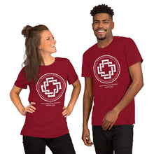 Load image into Gallery viewer, &quot;Xristos anesti! Alithos anesti! Christ is risen! Truly, He is risen! Matthew 28:6&quot; Bella Unisex T-Shirt
