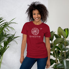 Load image into Gallery viewer, Breathe  - I Peter 5:7 Unisex Bella + Canvas t-shirt
