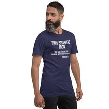 Load image into Gallery viewer, &quot;Psalm 27:17 Butter Knives Bella + Canvas Unisex t-shirt

