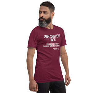 "Psalm 27:17 Butter Knives Bella + Canvas Unisex t-shirt