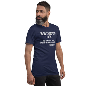 "Psalm 27:17 Butter Knives Bella + Canvas Unisex t-shirt