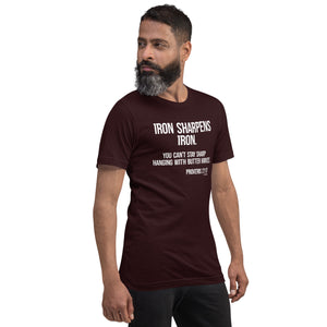"Psalm 27:17 Butter Knives Bella + Canvas Unisex t-shirt