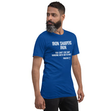 Load image into Gallery viewer, &quot;Psalm 27:17 Butter Knives Bella + Canvas Unisex t-shirt
