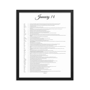 January Birthday Bible Verses Digital Download