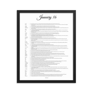 January Birthday Bible Verses Digital Download