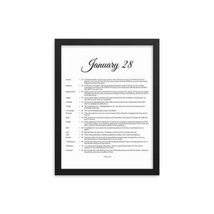 January Birthday Bible Verses Digital Download