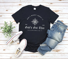 Load image into Gallery viewer, God&#39;s Got This, Motivational shirt, Christian Apparel, Christian Clothing Shirt, pray more worry less, Christian Shirt, Faith shirt, God Tee
